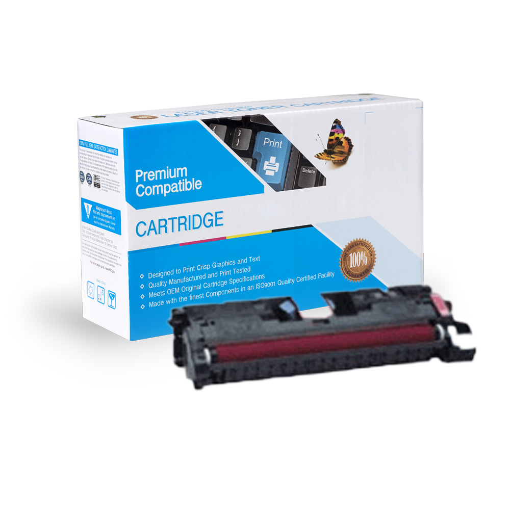 HP C9703A Compatible Magenta Toner Cartridge Image