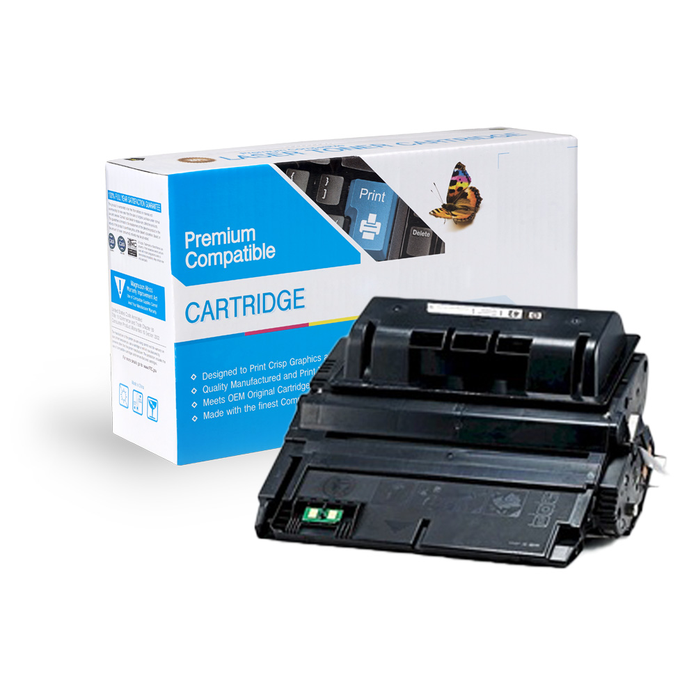 HP Q5942X Compatible Black MICR Toner Cartridge Image