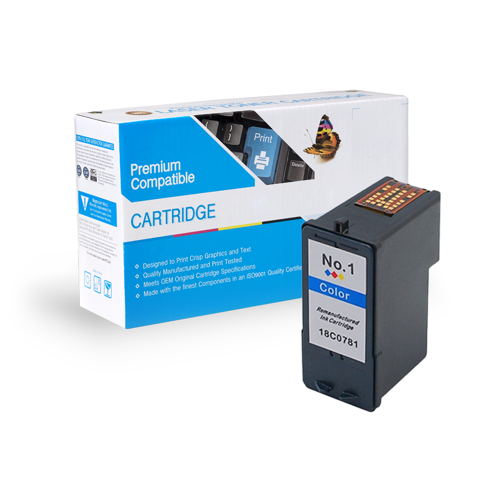 Lexmark Remanufactured Ink Cart 18C0781 (No. 1) Image