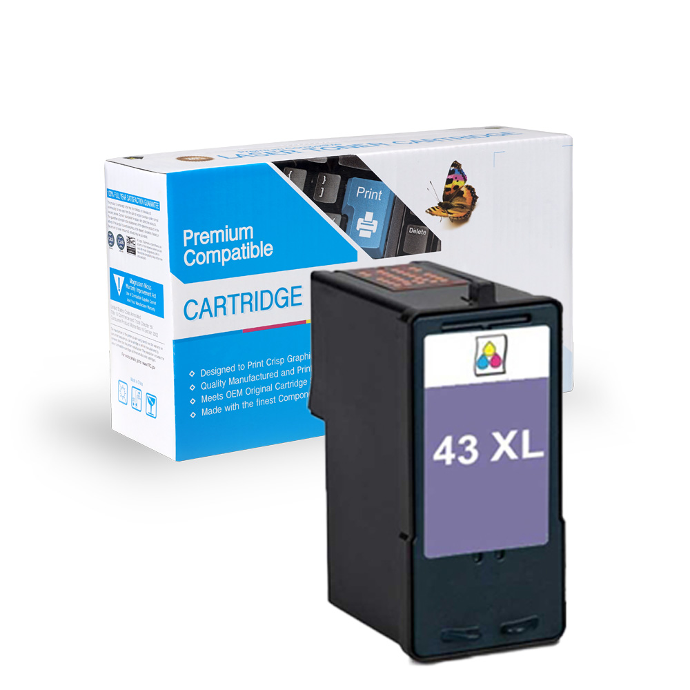 Lexmark Remanufactured Ink Cart 18Y0143, No. 43xl Image