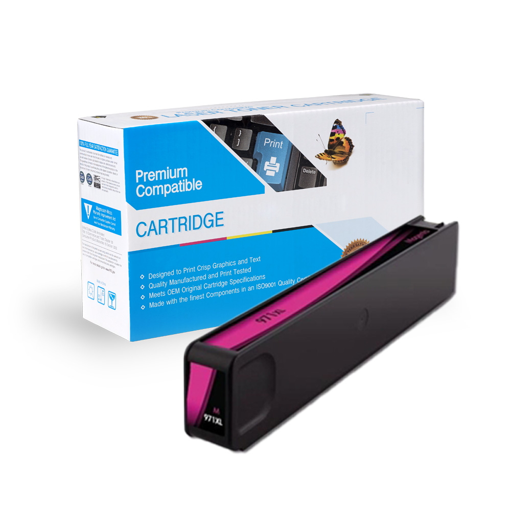 HP Remanufactured Ink Cart , 971XL Magenta Image